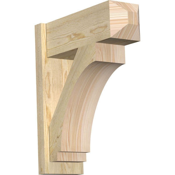 Ekena Millwork Imperial Rough Sawn Craftsman Outlooker, Douglas Fir, 8"W x 22"D x 26"H OUT08X22X26IMP04RDF - main